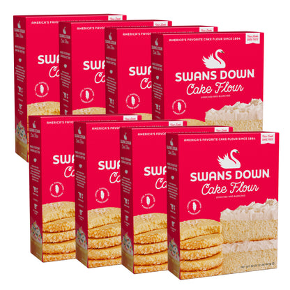 Swans Down Pack of 8